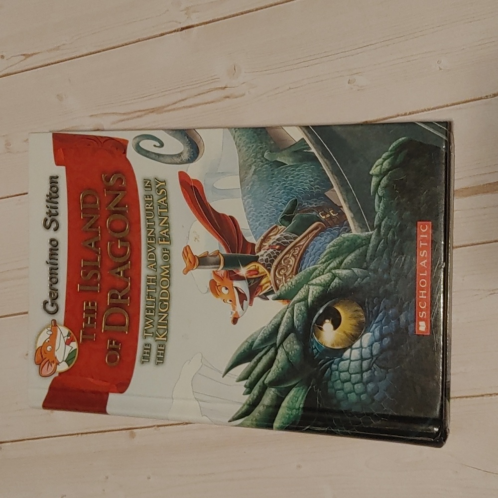 3/$13 The Island If Dragons Geronimo Stilton children novel book